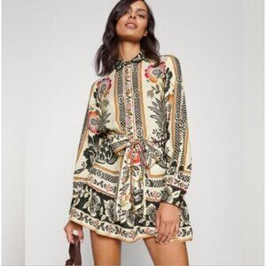 Farm Rio Romantic Garden Minidress